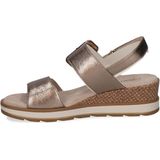 Caprice - 9-28703-341 - Dames Sandaal - Leer - G-breedte - Klittenbandsluiting