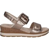 Caprice - 9-28703-341 - Dames Sandaal - Leer - G-breedte - Klittenbandsluiting