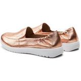 Loafers - Zwart - Leer - Platte Zool