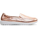 Loafers - Zwart - Leer - Platte Zool