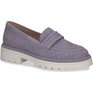 CAPRICE Caprice Dames 9-24750-42 mocassinzool voor dames, Lavendel suède