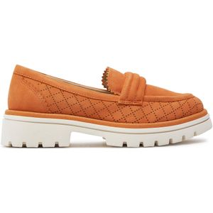 CAPRICE 9-24750 Mocassinzool - Oranje - Suède