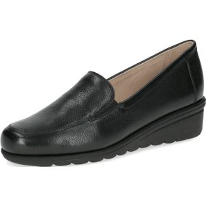 CAPRICE Dames Slippers - Black Nappa - Leer - Sleehak