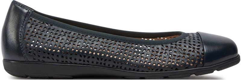 Caprice Ballerina, Slipper, Bequemschuh, Schlupfschuh mit Perforation