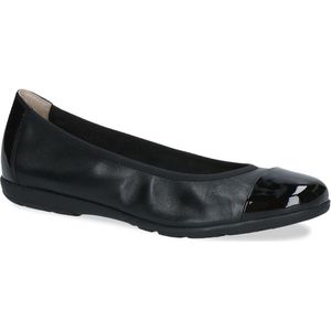 Caprice Ballerina, Loafer, Slipper, Festtags Schuh mit Lack-Details