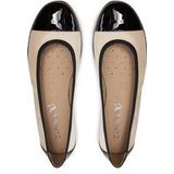 Caprice - 9-22152 - Ballerina - Zwart - Leer