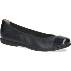 Caprice Ballerina's Loafer, slipper, feestdagsschoen met lakdetails