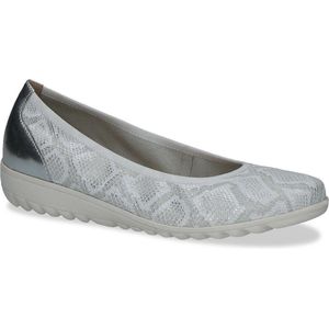 Caprice - 9-22161-42 - Ballerina - Zwart - Leer - G-Breedte