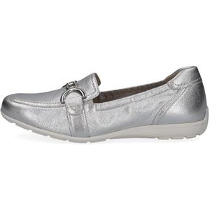 Caprice Da.-Slipper für Damen, silber, Gr. 40 EU