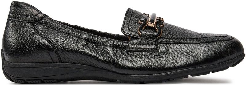 Caprice - Loafers - Zwart - Leer