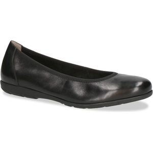 Caprice - 9-22150-42-022 - Ballerina's - Zwart - Leer