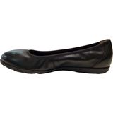 Caprice - 9-22150-42-022 - Ballerina's - Zwart - Leer