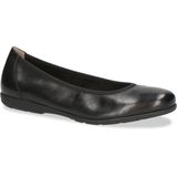 Caprice - 9-22150-42-022 - Ballerina's - Zwart - Leer