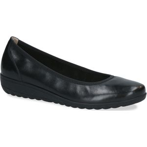 Caprice - 9-22161-42 - Ballerina - Zwart - Leer - G-breedte