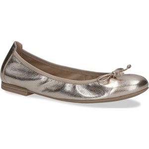 CAPRICE Caprice Dames 9-22102-42 ballerina's dames, Platina metaal