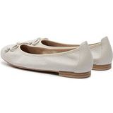 Caprice - 9-22108-136 - Dames Ballerina - Zwart - Leer - G-breedte