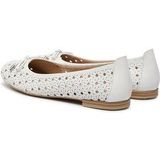 CAPRICE Caprice Dames 9-22109-42 Ballerina's Dames, Nappa wit.