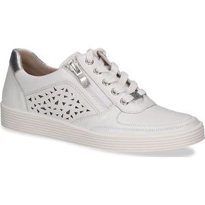 CAPRICE Dames 9-23552-42 Sneakers, White Kam, 42 EU