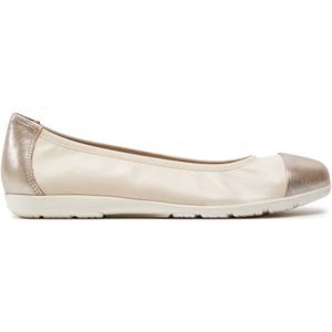 Caprice - 9-22152 Ballerina - Zwart - Leer - G-breedte