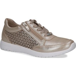Caprice SneakMetallicGelocht für Damen, braun, Gr. 41 EU