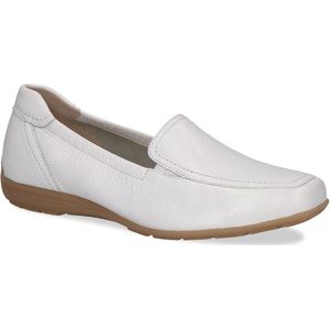 CAPRICE Dames 9-24652-42 platte slipper, wit hert, 42 EU, White Deer, 42 EU