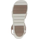 Caprice Sandalen Veloursleder Keilsandalette