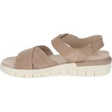 Caprice Sandalen Veloursleder Keilsandalette
