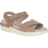 Caprice Sandalen Veloursleder Keilsandalette
