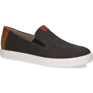 CAPRICE - 9-14800 - Platte Slippers - Zwart - Leer/Textiel