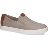 CAPRICE Platte Herenschoenen - Lt Grey Comb - Materiaal: Leer - Breedte G