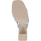 Merk - Muiltjes - Effen - Leer - Gevoerd - Blokhak