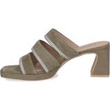 Merk - Muiltjes - Effen - Leer - Gevoerd - Open Hak