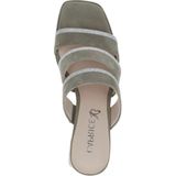 Merk - Muiltjes - Effen - Leer - Gevoerd - Open Hak