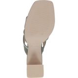 Merk - Muiltjes - Effen - Leer - Gevoerd - Open Hak