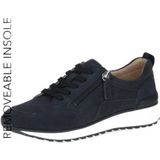 Caprice Kaia Suède Sneakers Donkerblauw