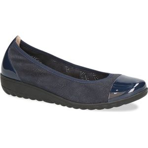 CAPRICE Caprice Dames 9-22103-42 Ballerina's Dames, Marineblauw nappa.