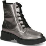 Caprice - Enkellaarsje - Zwart - Leer - G-breedte