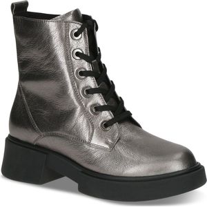 Caprice - Enkellaarsje - Zwart - Leer - G-breedte