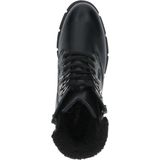 Veterlaarsjes - Effen - Leer - Sleehak - Warm Gevoerd