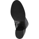 Caprice - 9/25550-23 - Dameslaars - Zwart - Leer - Hoge Laars met Dubbele Ritssluiting