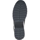 Caprice - 9-23652-43 - Dames Sneaker - Zwart - Leer/Textiel - G-breedte