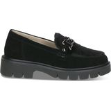 CAPRICE Slipper 9-24703 G-breedte - Black - Suède