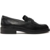 Caprice - 9-24300-43 - Dames Instappers - Zwart - Leer - G-breedte