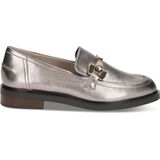 CAPRICE Slipper 9-24200 G-breedte - Platina Metaal - Leer