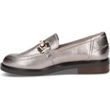 CAPRICE Slipper 9-24200 G-breedte - Platina Metaal - Leer