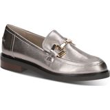 CAPRICE Slipper 9-24200 G-breedte - Platina Metaal - Leer