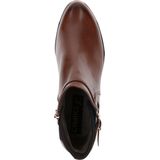 Caprice - Enkellaarsjes - Zwart - Leer - Blokhak