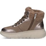 Caprice - Enkellaarsje - Zwart - Leer/Textiel - G-breedte