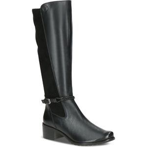 Caprice Stiefel, Blockabsatz, Langschaftstiefel, Businessstiefel mit Reißverschluss