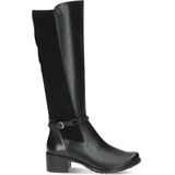 Merk - Model - Kuitlaarzen - Effen - Leer - Blokhak